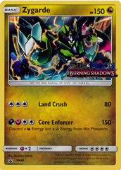 Zygarde SM48 Wave Holo STAFF Promo - SM3 Burning Shadows Prerelease